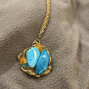 Woman’s necklace Turquoise